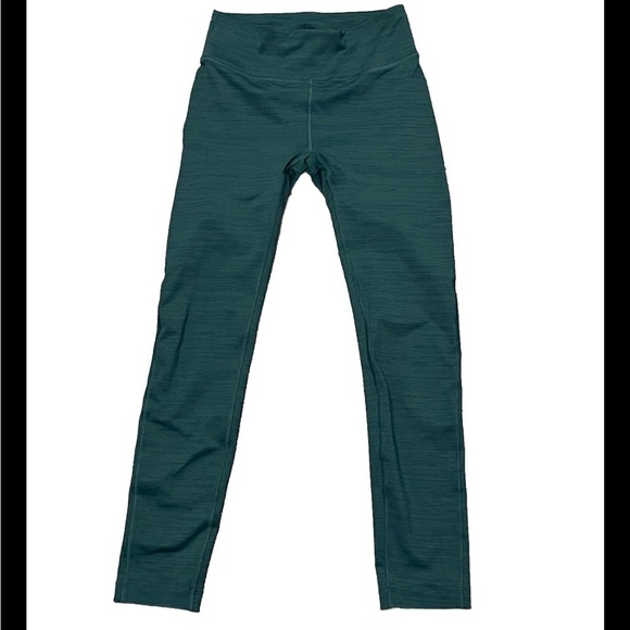 Outdoor Voices TechSweat Evergreen Heathered Leggings Size XS 7/8 Athleisure - Picture 2 of 10